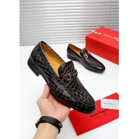 $80.00 USD Salvatore Ferragamo Leather Shoes For Men #808605