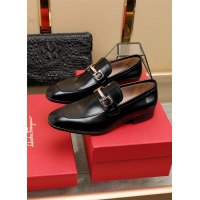 $122.00 USD Salvatore Ferragamo Leather Shoes For Men #808702