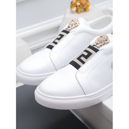 Replica Versace Casual Shoes For Men #811923 $72.00 USD for Wholesale