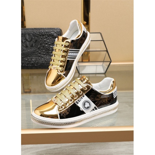 Versace Casual Shoes For Men #811959 $80.00 USD, Wholesale Replica Versace Casual Shoes