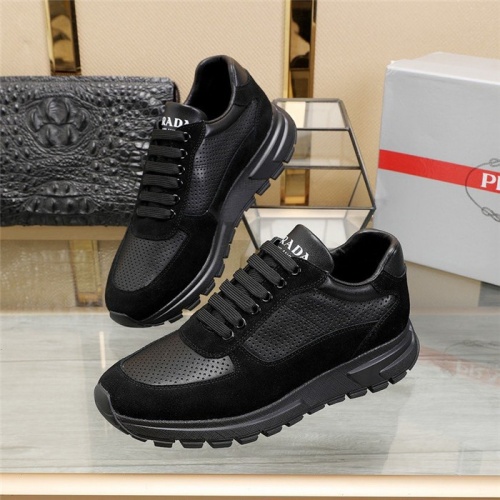 Prada Casual Shoes For Men #811971 $85.00 USD, Wholesale Replica Prada Casual Shoes