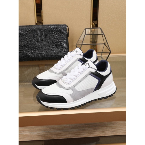Replica Prada Casual Shoes For Men #811975 $88.00 USD for Wholesale
