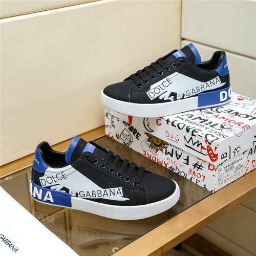 Replica Dolce & Gabbana D&G Casual Shoes For Men #812025 $76.00 USD for Wholesale