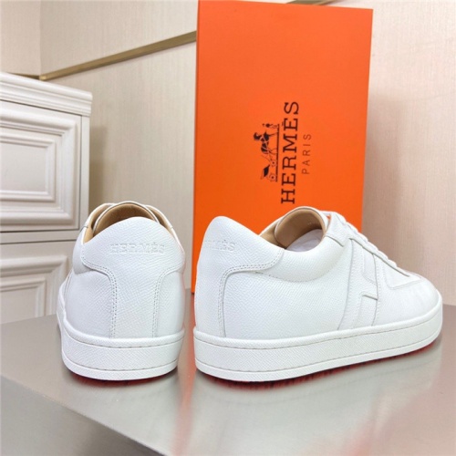 Replica Hermes Casual Shoes For Men #812051 $76.00 USD for Wholesale