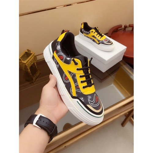 Replica Versace Casual Shoes For Men #812054 $76.00 USD for Wholesale
