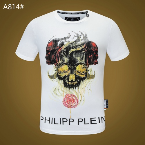 Philipp Plein PP T-Shirts Short Sleeved For Men #812347 $27.00 USD, Wholesale Replica Philipp Plein PP T-Shirts