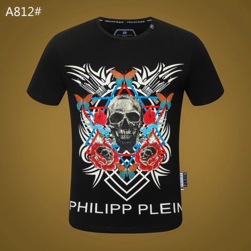 Philipp Plein PP T-Shirts Short Sleeved For Men #812357 $27.00 USD, Wholesale Replica Philipp Plein PP T-Shirts