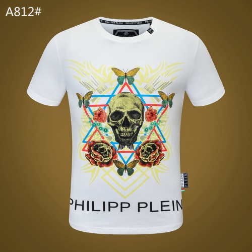 Philipp Plein PP T-Shirts Short Sleeved For Men #812358 $27.00 USD, Wholesale Replica Philipp Plein PP T-Shirts