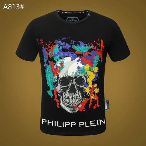 Philipp Plein PP T-Shirts Short Sleeved For Men #812360 $27.00 USD, Wholesale Replica Philipp Plein PP T-Shirts