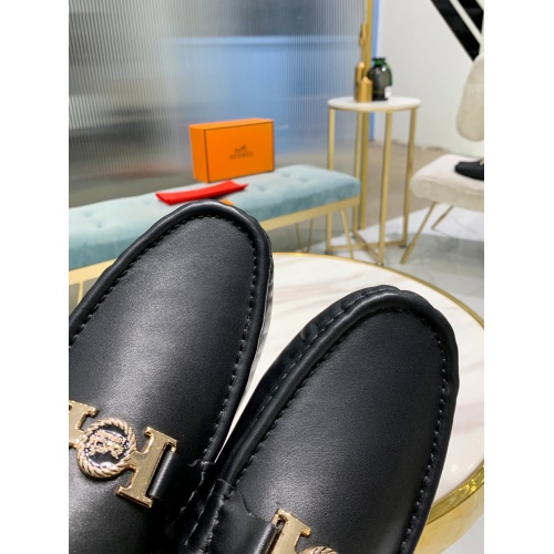 Replica Hermes Casual Shoes For Men #812411 $80.00 USD for Wholesale