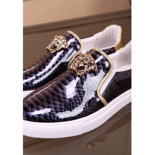 Replica Versace Casual Shoes For Men #812527 $76.00 USD for Wholesale