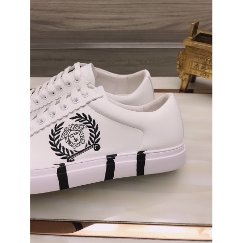 Replica Versace Casual Shoes For Men #812529 $76.00 USD for Wholesale