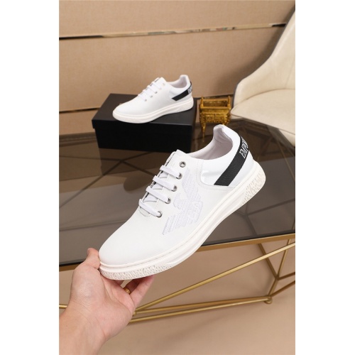 Replica Armani Casual Shoes For Men #812544 $76.00 USD for Wholesale