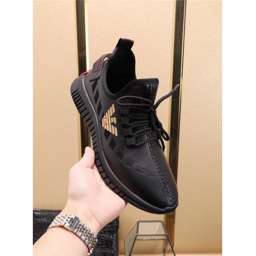 Replica Armani Casual Shoes For Men #812555 $80.00 USD for Wholesale