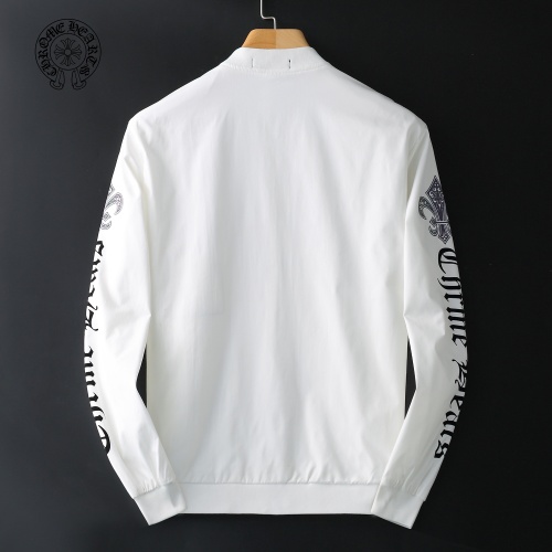 Replica Chrome Hearts Jackets Long Sleeved For Men #812595 $60.00 USD for Wholesale