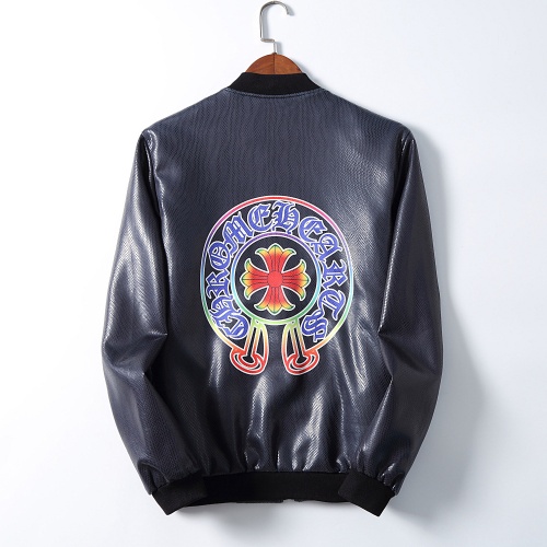 Replica Chrome Hearts Jackets Long Sleeved For Men #812602 $68.00 USD for Wholesale