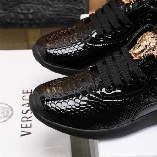 Replica Versace Casual Shoes For Men #812631 $80.00 USD for Wholesale