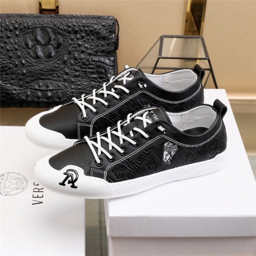 Replica Versace Casual Shoes For Men #812633 $80.00 USD for Wholesale