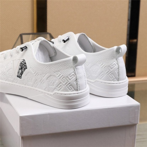 Replica Versace Casual Shoes For Men #812634 $80.00 USD for Wholesale