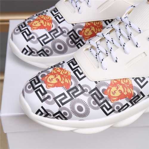 Replica Versace Casual Shoes For Men #812786 $76.00 USD for Wholesale