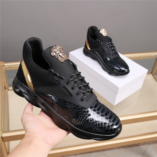 Replica Versace Casual Shoes For Men #812787 $76.00 USD for Wholesale