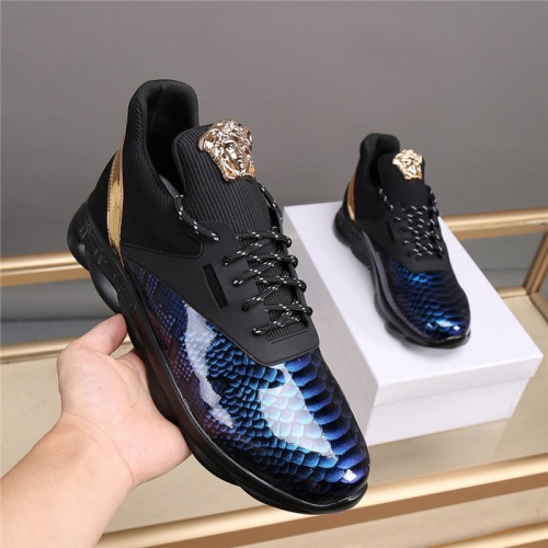 Replica Versace Casual Shoes For Men #812788 $76.00 USD for Wholesale