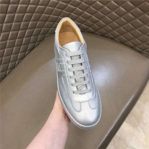 Replica Hermes Casual Shoes For Men #812840 $76.00 USD for Wholesale