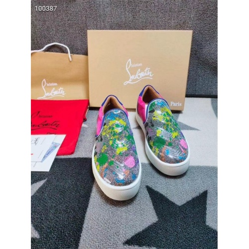 Replica Christian Louboutin CL Casual Shoes For Men #812842 $102.00 USD for Wholesale