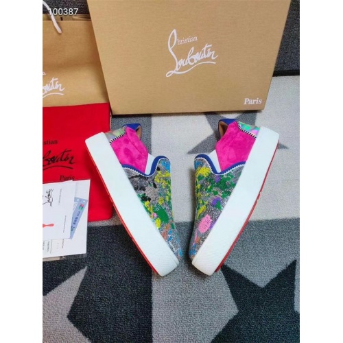 Replica Christian Louboutin CL Casual Shoes For Men #812842 $102.00 USD for Wholesale