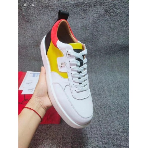 Replica Christian Louboutin CL Casual Shoes For Men #812843 $102.00 USD for Wholesale