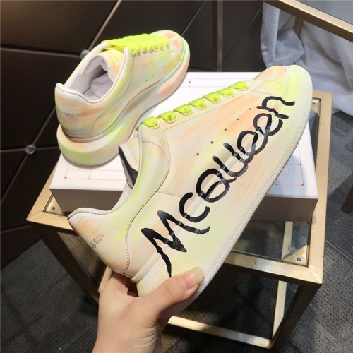 Replica Alexander McQueen Casual Shoes For Men #812856 $122.00 USD for Wholesale