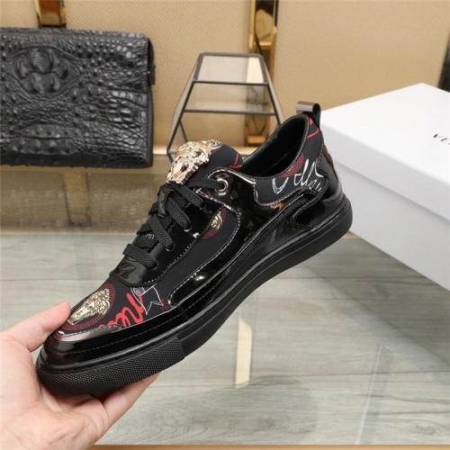 Replica Versace Casual Shoes For Men #812921 $80.00 USD for Wholesale