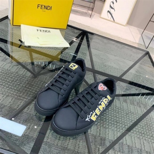 Replica Fendi Casual Shoes For Men #813055 $72.00 USD for Wholesale