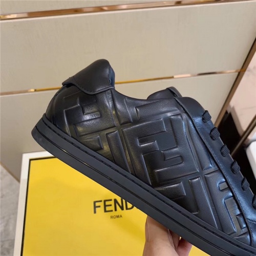 Replica Fendi Casual Shoes For Men #813057 $72.00 USD for Wholesale