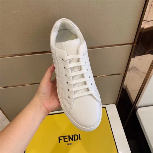 Replica Fendi Casual Shoes For Men #813058 $72.00 USD for Wholesale