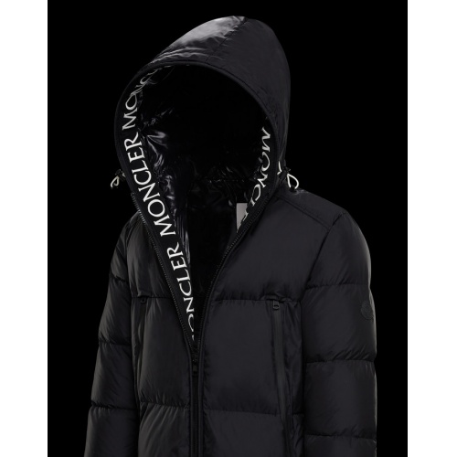 Replica Moncler Down Feather Coat Long Sleeved For Men #813255 $190.00 USD for Wholesale