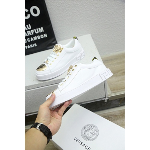 Replica Versace Casual Shoes For Men #813281 $80.00 USD for Wholesale