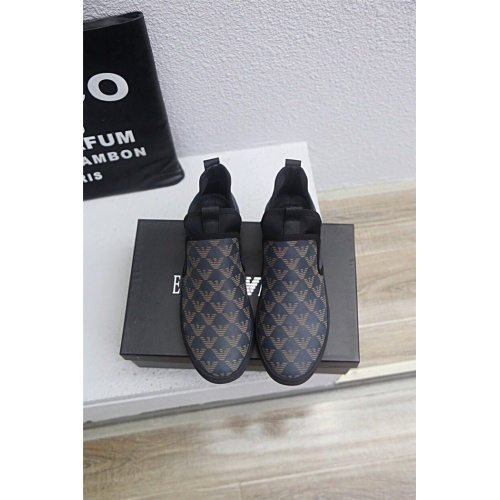 Replica Armani Casual Shoes For Men #813290 $80.00 USD for Wholesale
