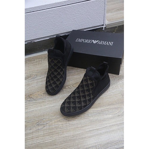 Armani Casual Shoes For Men #813291 $80.00 USD, Wholesale Replica Armani Casual Shoes