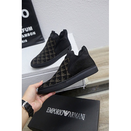 Replica Armani Casual Shoes For Men #813291 $80.00 USD for Wholesale