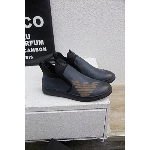 Replica Armani Casual Shoes For Men #813292 $80.00 USD for Wholesale