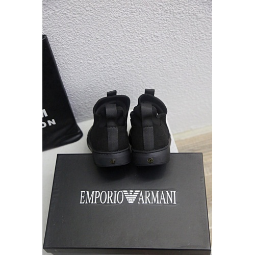 Replica Armani Casual Shoes For Men #813293 $80.00 USD for Wholesale