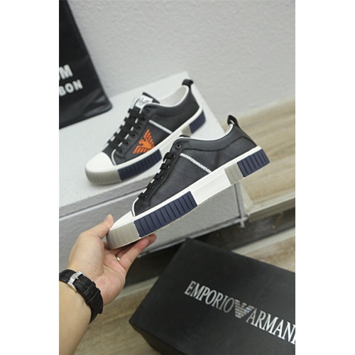Replica Armani Casual Shoes For Men #813295 $80.00 USD for Wholesale