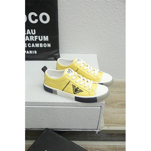 Replica Armani Casual Shoes For Men #813296 $80.00 USD for Wholesale