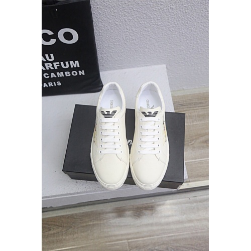 Replica Armani Casual Shoes For Men #813304 $76.00 USD for Wholesale