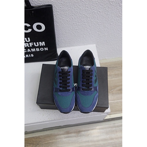 Replica Armani Casual Shoes For Men #813317 $80.00 USD for Wholesale