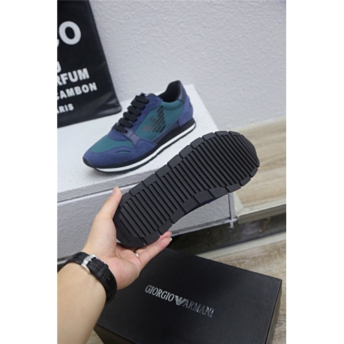 Replica Armani Casual Shoes For Men #813317 $80.00 USD for Wholesale