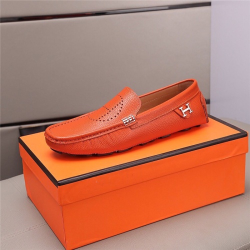Replica Hermes Casual Shoes For Men #813321 $72.00 USD for Wholesale
