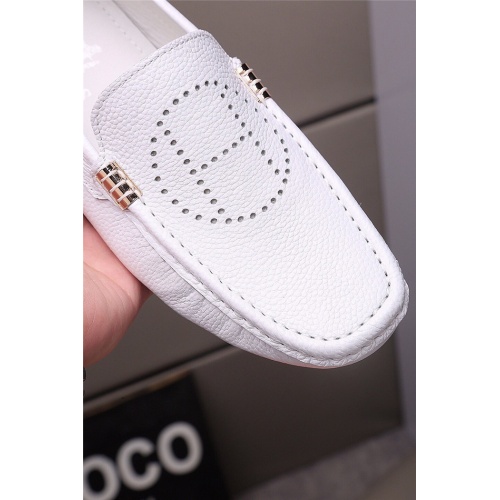 Replica Hermes Casual Shoes For Men #813322 $72.00 USD for Wholesale