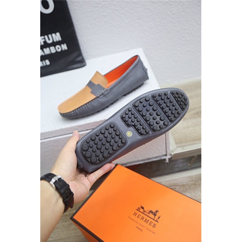 Replica Hermes Casual Shoes For Men #813324 $76.00 USD for Wholesale